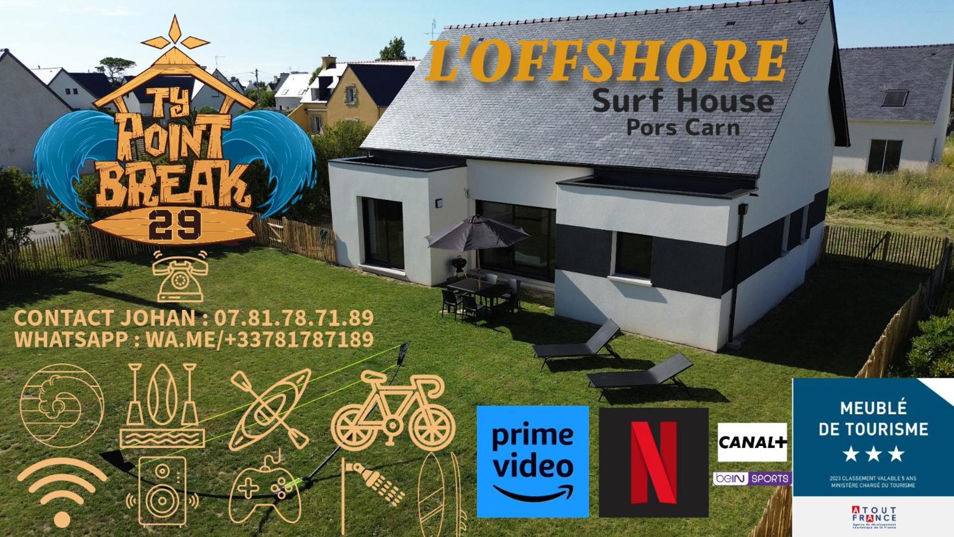 L'Offshore Penmarcʼh Exterior foto